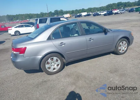 2007 Hyundai Sonata Gls from USA, damaged, VIN 5NPET46CX7H244502